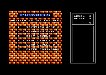 Puzznix (UK) (1992) [CPC Amstrad International] screen shot title